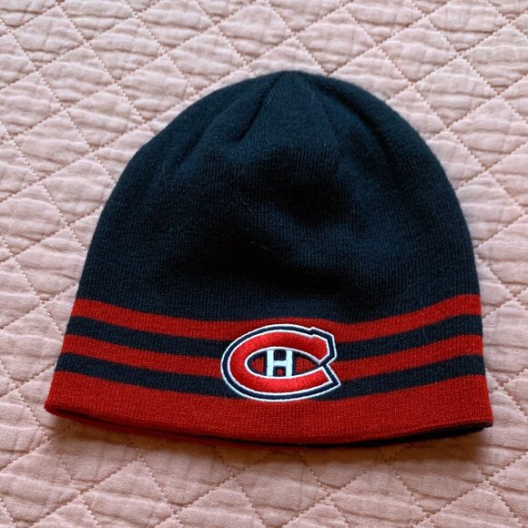 NHL - Montreal Canadiens Beanie Blue Red - OZ - Picture 1 of 9